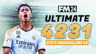 ULTIMATE 4231 FM24 TACTIC  GYRS SWANSALONA V2 [upl. by Thorman]