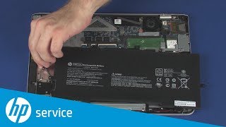 Replace the Battery  HP ENVY 13 Notebook  HP Support [upl. by Nonna]