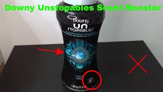 ✅ How To Use Downy Unstopables Scent Booster Review [upl. by Janaye]