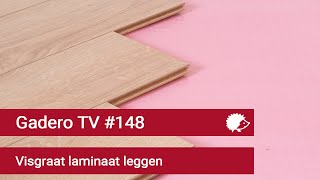 148 Visgraat laminaat leggen [upl. by Sileray29]