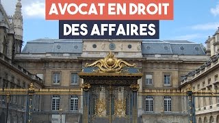 Avocats  la spécialité droit des affaires [upl. by Delahk]