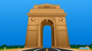 India Gate Delhi History  Facts for Kids  Educational Videos by Mocomi [upl. by Muriel314]