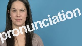 How to Pronounce PRONUNCIATION in American English [upl. by Sosthena75]