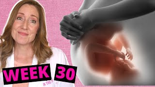 Pregnancy Week 30  What to Expect in Your Third Trimester [upl. by Peppel524]