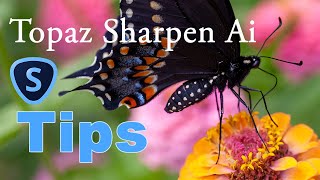 TOPAZ SHARPEN AI Sharpening TIPS [upl. by Ycnay]