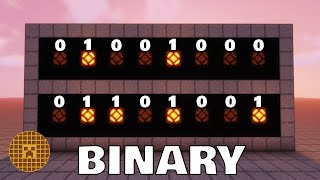 How To Use BINARY CODE in Minecraft [upl. by Walkling]