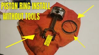 HOW TO INSTALL PISTON RINGS  LS ENGINE BUDGET BUILD [upl. by Moyers]