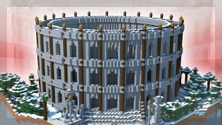 Minecraft COLOSSEUM Building Timelapse  12h in 3min [upl. by Zina]