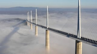 The Tallest CableStayed Bridge in the World  Millau Bridge [upl. by Raycher]