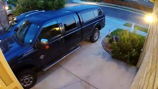 Web Extra Watts Neighbor Surveillance Video [upl. by Hillery]