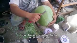 Aniki Cosplay Workshop Series 01  Sculpting Resin Helmet [upl. by Arman]