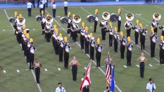 Buchholz High School Band playing the National Anthem September 14 2012 [upl. by Ellehsar]