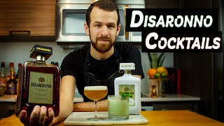 Amaretto Sour amp Boozy Milkshake  Cocktails with Disaronno [upl. by Nordna]