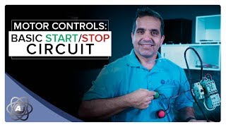 Basic Motor Control 3 wire Start Stop Circuit [upl. by Monagan]