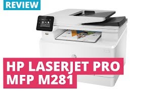 Printerland Review HP LaserJet Pro MFP M281 [upl. by Anayik35]