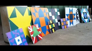 How to make a barn quilt [upl. by Pain]