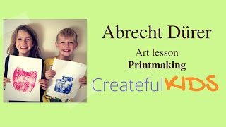 Albrecht Durer for Kids Famous Artists for Kids [upl. by Reimer]