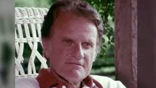 Paul Harvey interviews Billy Graham at his home in NC [upl. by Akemehc]