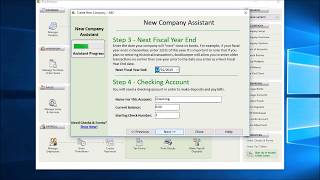 Avanquest Bookkeeper  Company Setup [upl. by Tristam689]