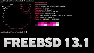 Instalar FreeBSD 131 [upl. by Carma760]