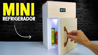 Cómo Hacer un MINI REFRIGERADOR CASERO [upl. by Theodoric]