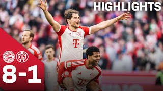 Goretzka amp Kane shine in a dazzling display  FC Bayern vs Mainz 81  Highlights [upl. by Anoo86]