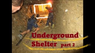 UNDERGROUND shelter How to build an underground Bunker 2 [upl. by Howey]