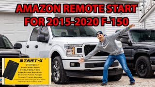 Installing the StartX remote start from Amazon on a 20152020 Ford F150 How to install [upl. by Nosila811]