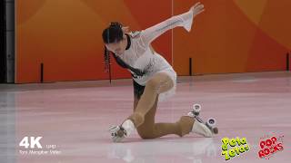 4K Natalia baldizzone morales Mundial Wrg 2019 patinaje Barcelona [upl. by Nicolais]