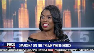 Omarosa Manigault Newman Says Pence Chief of Staff is Mystery Writer [upl. by Gromme]