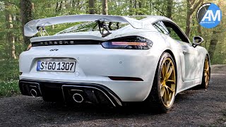 Porsche 718 GT4  pure SOUND‼️  by Automann [upl. by Brackely436]