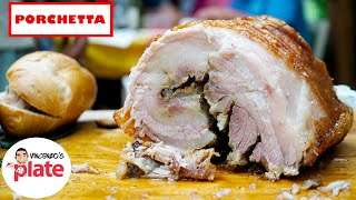 How To Make Porchetta At Home Italian Pork Roast Recipe [upl. by Arch112]