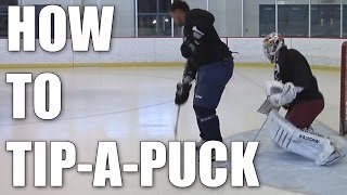 Dustin Byfuglien  How to Tip A Puck [upl. by Anirav134]