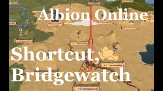 Albion Online  Caerleon to Bridgewatch fast almost safely [upl. by Fayth500]