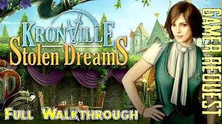 Lets Play  Kronville  Stolen Dreams  Full Walkthrough [upl. by Mandy265]