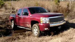 2007 Chevy Silverado Z71 4x4 Creek Crossing Mudding [upl. by Cousins]