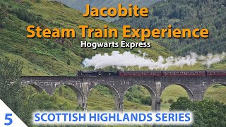 Jacobite Steam Train  Glenfinnan Viaduct  Scottish Highlands [upl. by Yellehs]