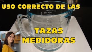 Cómo utilizar las Tazas de Medida [upl. by Elwyn]