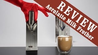 Aerolatte Milk Frother  Exclusive Review [upl. by Euqinmod359]