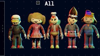 Jollibees Phase 2 EXTRAS  ALL ANIMATRONICS [upl. by Punke]