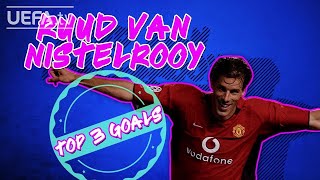 What is Ruud van Nistelrooys favourite UCL goal [upl. by Acilef]