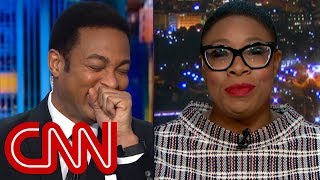 Don Lemon cracks up over guests Omarosa burn [upl. by Raffo195]