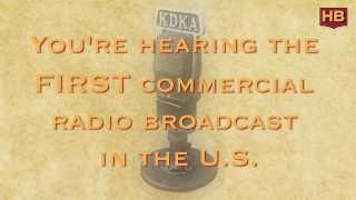 Nov 2 1920 First Commercial Radio Broadcast in the US [upl. by Cavanaugh]