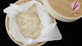 How to Make Thai Sticky Rice [upl. by Adnohsar296]