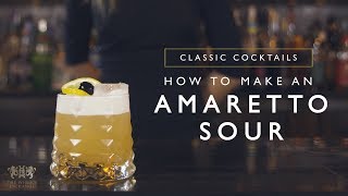 Amaretto Sour Cocktail Recipe – The Whisky Exchange [upl. by Joelle738]