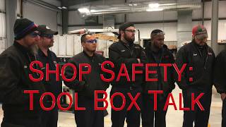 Shop Safety Tool Box Talk [upl. by Isabella]