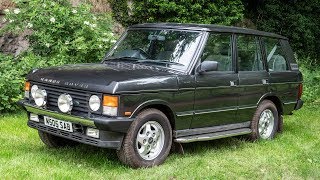 Driving An Icon The Range Rover Classic 1994 Vogue SE [upl. by Hendon]