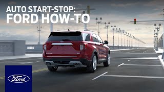 Auto StartStop  Ford HowTo  Ford [upl. by Elocn993]