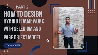 Page Object Model POM Design With Selenium  Part 2 [upl. by Shorter364]