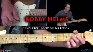 Jingle Bell Rock Guitar Lesson  Bobby Helms [upl. by Atinahc]